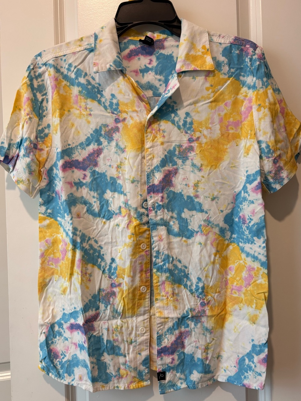 Art class boys button down short sleeve